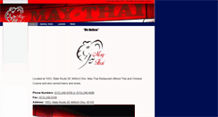 Desktop Screenshot of may-thai.com